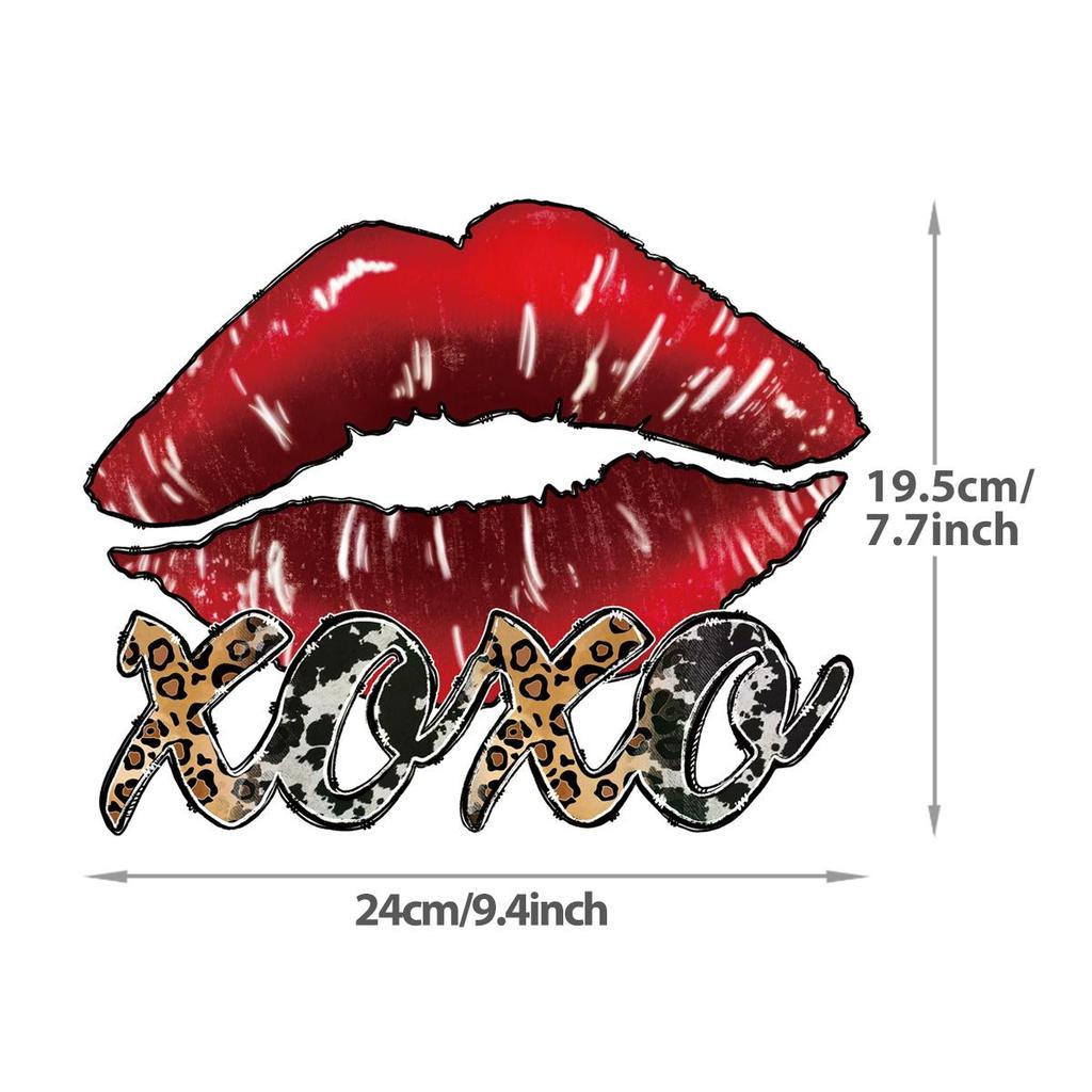 Valentinstag Schmelzkleber-Aufkleber, Kleidung Schmelzkleber-Aufkleber, T-Shirt-Aufkleber, DIY T-Shirt-Aufnäher, Kleidung Geschenke