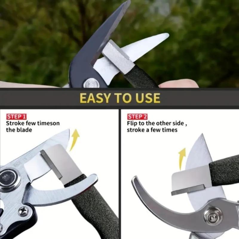Professional Kitchen Knife Sharpener Garden Scissors Kitchen Knife Sharpener Diamond Ceramic Sharpening Stone for All Blades