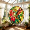 Window Hanging Ornament Suncatcher Puzzle Stained Glass Effect Decorative Light Shadow Art Piece for Balcony Window Decor Gift