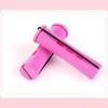 Cold Perm Rods with Caps for Hair Curling – Salon-Grade Plastic Curlers with Rubber Bands