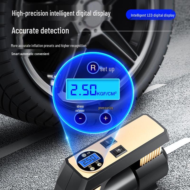 12V Portable Electric Car Tire Inflator