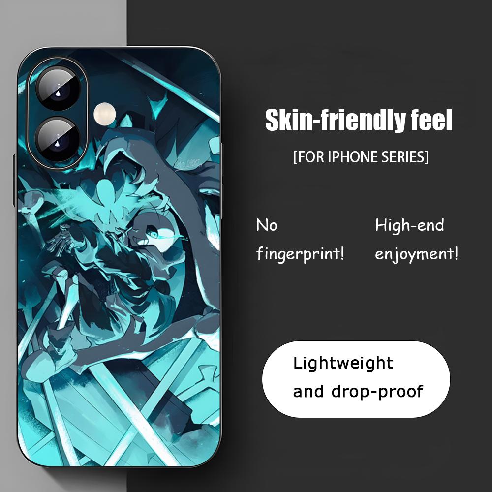 Popular Pixel Game Undertale Phone Case For iPhone 16 15 14 13 12 11 X XR XS 8 Plus Mini Pro Max Soft black Shockproof Cover