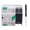 Double Power Automatic Transfer Switch 125A 2P Millisecond Switching Double Power Generator