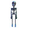 1/6Pcs Poseable Skeleton Refrigerator Magnet Halloween 3D Movable Joints Skeleton Articulated Skeleton Magnetic Fridge Decoration Ornament