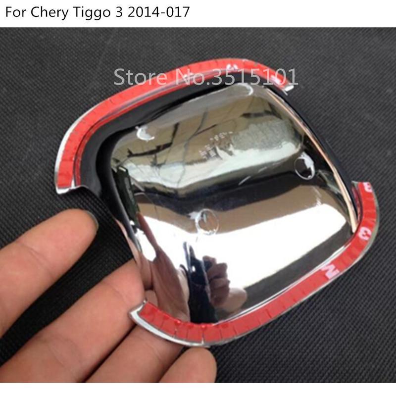 Car Cover Styling Armrest Frame Panel Lamp Trim ABS Chrome Door Handle Bowl For Chery Tiggo-3 Tiggo3 2014 2015 2016 2017 2018