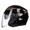 GXT708 Electric Scooter Helmet with Double Visor for Men & Women - All-Season Safety Half Helmet