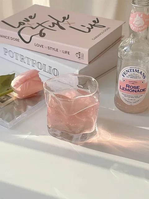 

Корейский стиль, специальная форма, закрученный стакан, прозрачный стакан для воды, виски, вина, чашка для кофе, молока, кружка для сока, барная посуда 300ml прозрачный