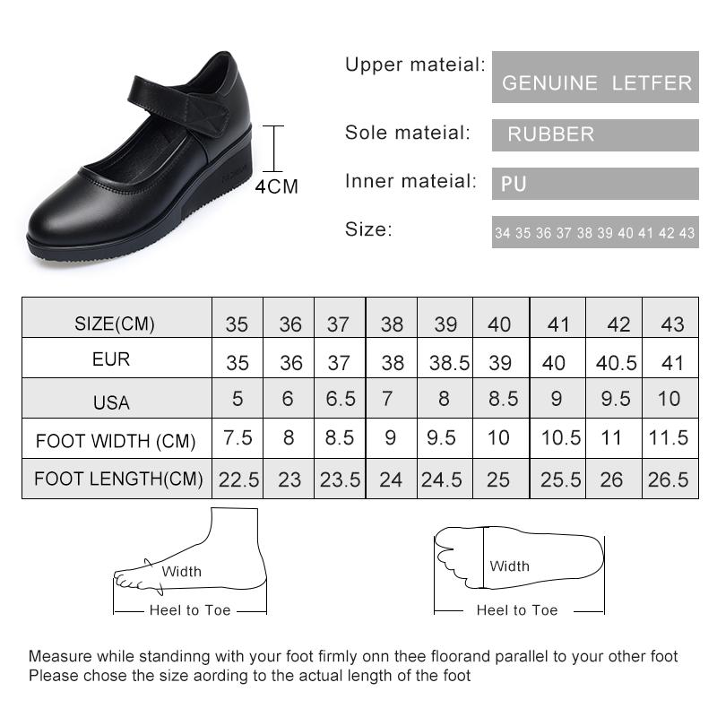Fashion AIYUQI Mom Shoes Women Anti Slip Spring 2025 New Casual Genuine Leather Women Shoes Big Size 41 42 43 Wedge Women Shoes