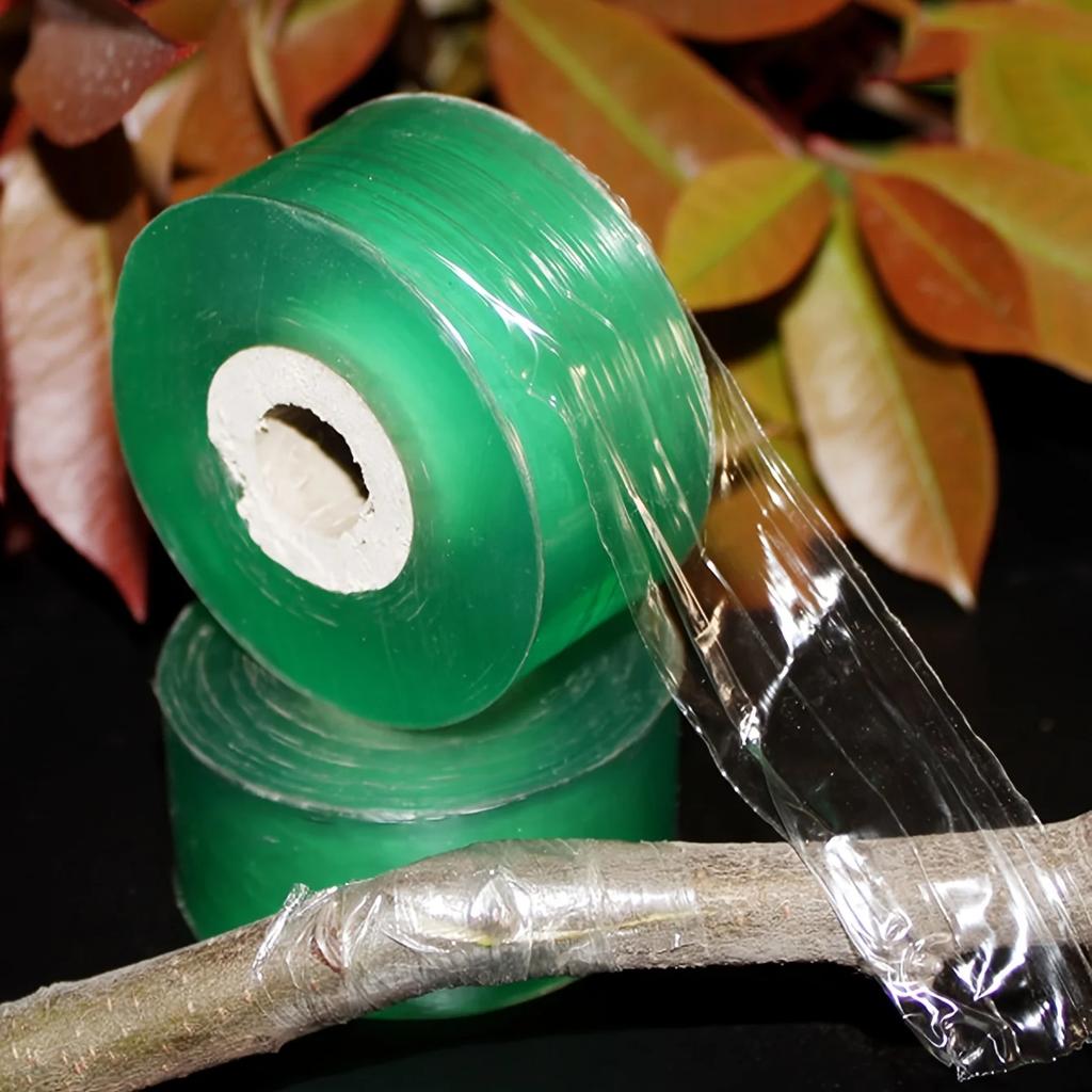 Lipni PE skiepijimo juosta plėvelė ištempiama sodo medžių augalai sodinukai vynmedis pomidorų skiepijimo priedai