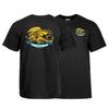 New Skull Snake Print T-Shirt Loose Oversized Men's Casual Sleev Fashion Street Hip Hop Clothing Top Men's Clothing