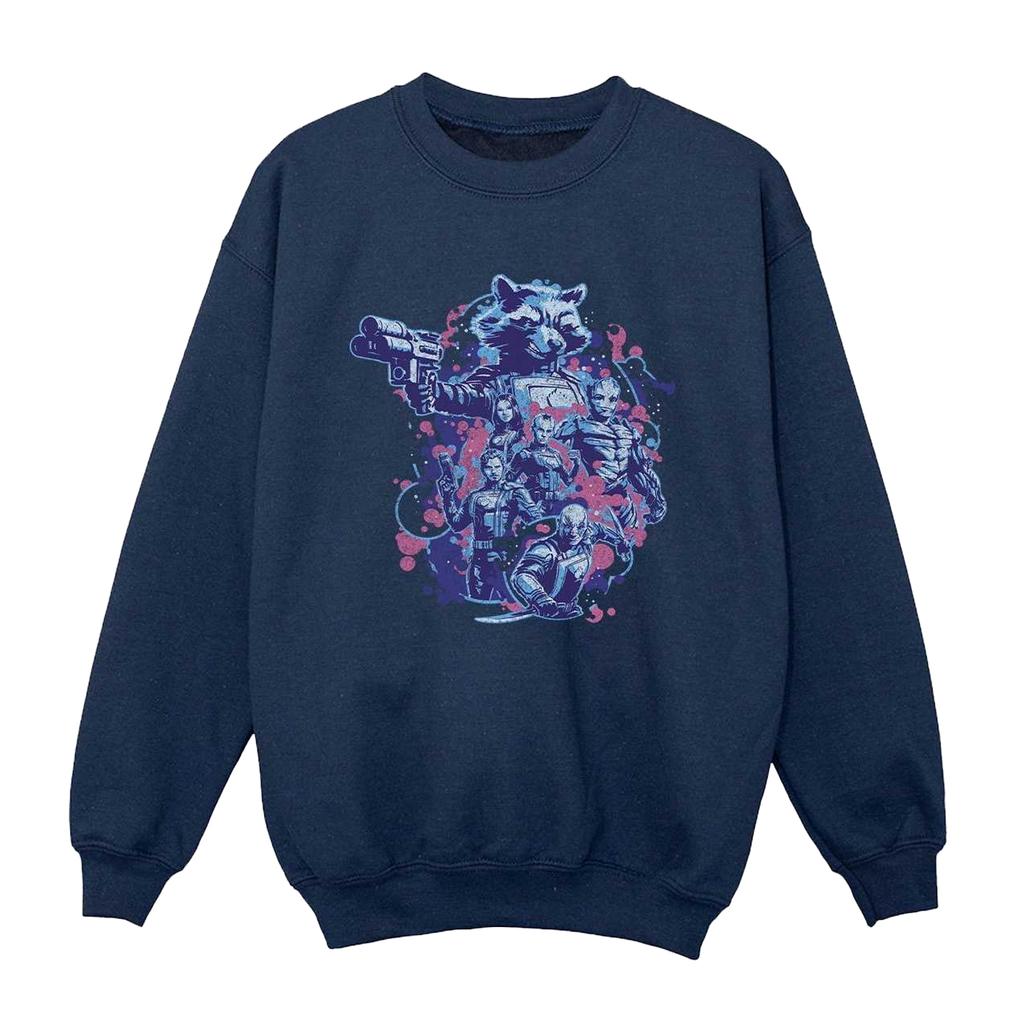 Guardians Of The Galaxy Volume 3 Boys Group Pose Sweatshirt