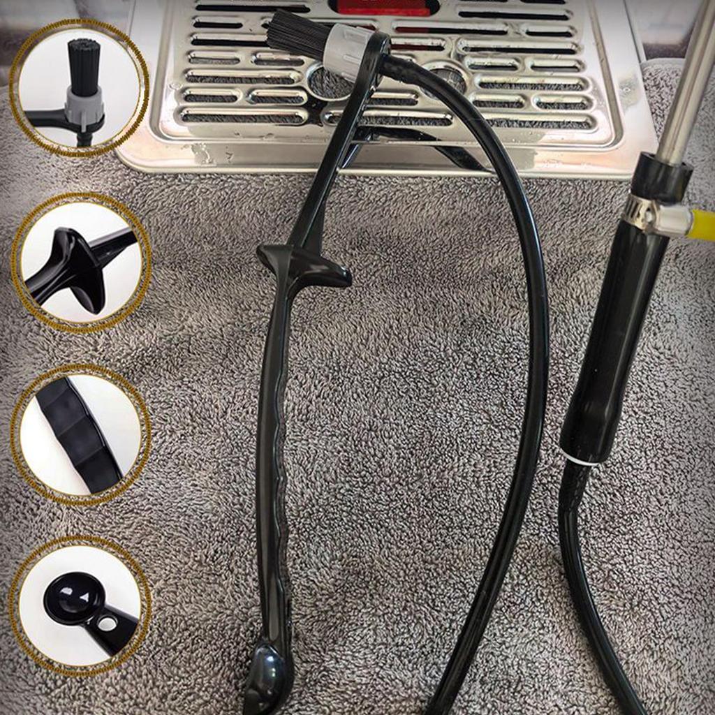 Coffee Machine Cleaning Brush Coffee Grinder Cleaning Brush Heavy Duty Scale Removal Water Maintenance Washing Tool For