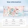 Butterflies Flowers Garden 14 Theme Quick Dry Beach Towel Custom Name Text Print Large Sand Resistant Towel Beach Vacation