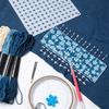 Anfängerfreundliches Stickset Enthält PET-Schablone Stoff Und Garn Für Handgemachte Dekoration