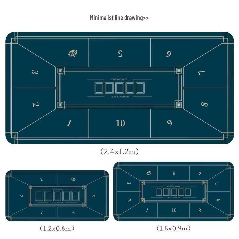 Brangdy Poker & Mahjong Table Cloth