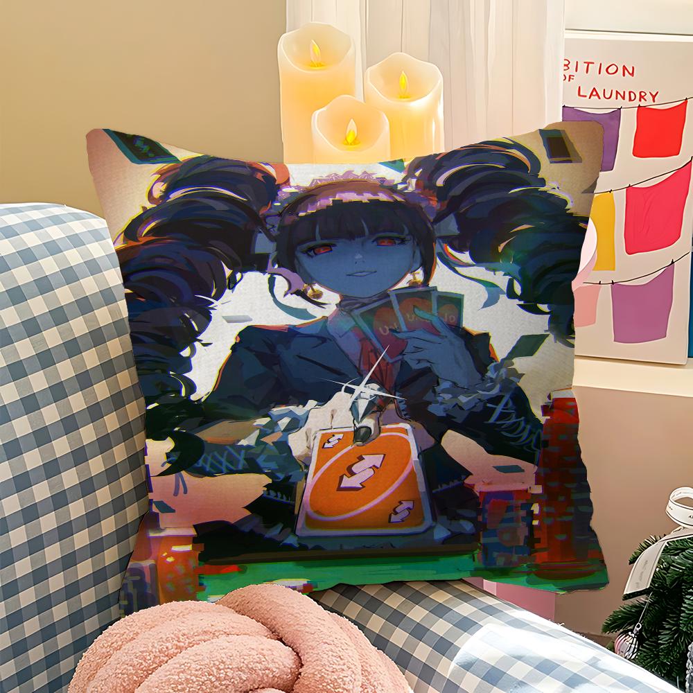 Danganronpa Kissenbezug Kissenbezug Wohnzimmer Sofa Heimdeko Kundenspezifisch