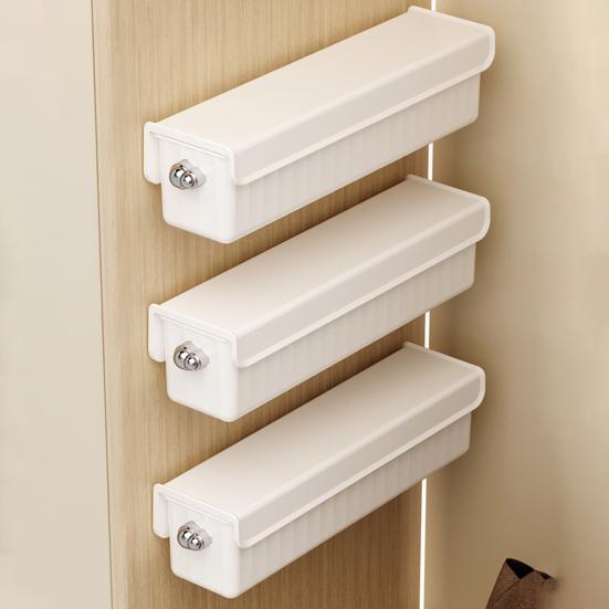 1/2Pcs Underwear Socks Storage Box Wall-Mounted Multiple Compartments Anti Dust Storage Boxes Socks Organizer