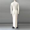 European-Style Rhinestone Beaded Slim Fit Evening Gown with Long Sleeves