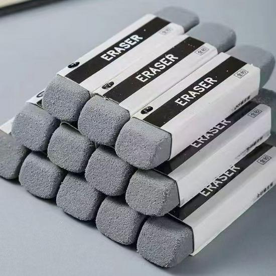 Student & Kids Frosted Eraser: Cleanly Erases Pencils, Gel & Ballpoint Pens