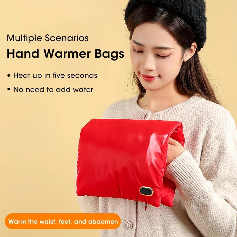 Electric Hand Warmer Home Electric Heating Pad Multifunctional Graphene Flannel Warm Hands and Feet Winter Warmth Fast Heating