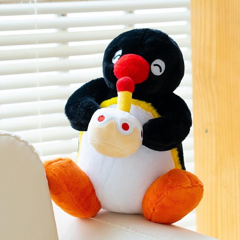 Rozkošný plyšový tučniak Pingu, narodeninová torta, darček, mäkká hračka pre deti a dievčatá