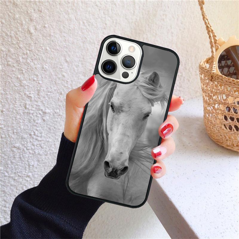 

Running animal horse Phone Case for iPhone 17 Air 16 PRO MAX 15 14 PLUS 11 12 13 Back Cover Fundas Shell iPhone 11pro max