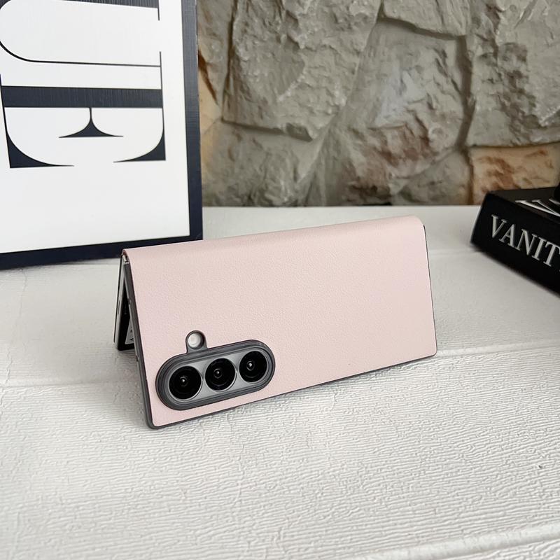 For Samsung Galaxy Z Fold 7 6 5 Case  PU Leather Flip Folding Camera Protection Cover for Galaxy Z Fold7