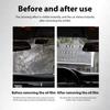 Car Windshield Cleaning Brush Glass Cleaning Board Defogger Hydrophobic Wipes Polishing Auto Vehicle View Enhancer Efficient