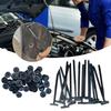 10-200pcs Nylon Cable Tie Buckle Self-Locking Zip Ties Holder with Pin And Button Multi-Purpose Cable Tie Tool for Car Repair