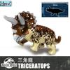Jurassic World Dinosaurier-Kollektion Tyrannosaurus Triceratops kompatible Bausteine