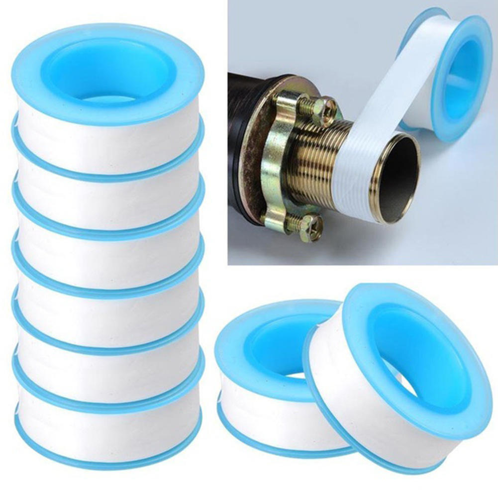 10M PTFE Rubber Water Pipes Tape Faucets Repair Waterproof Leakproof##