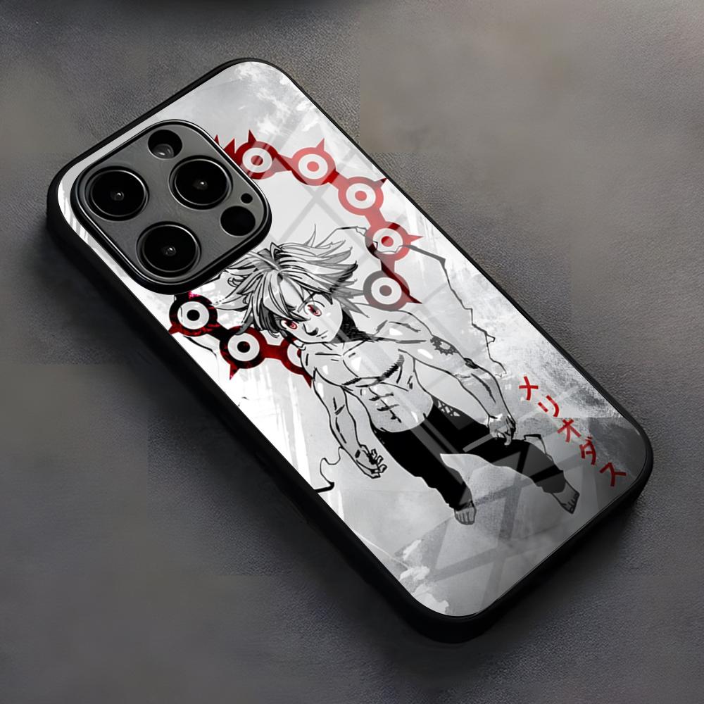 Anime Films Phone Case For IPhone 17 Pro Max 16 15 14 Pro Max 13 11 X Xs Xr 8 7Plus Glass Cover