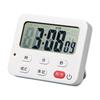 Digital Kitchen Timer with Large Multi-screen Display, 6-key Operation, and Magnetic Stand for Studylearning.
