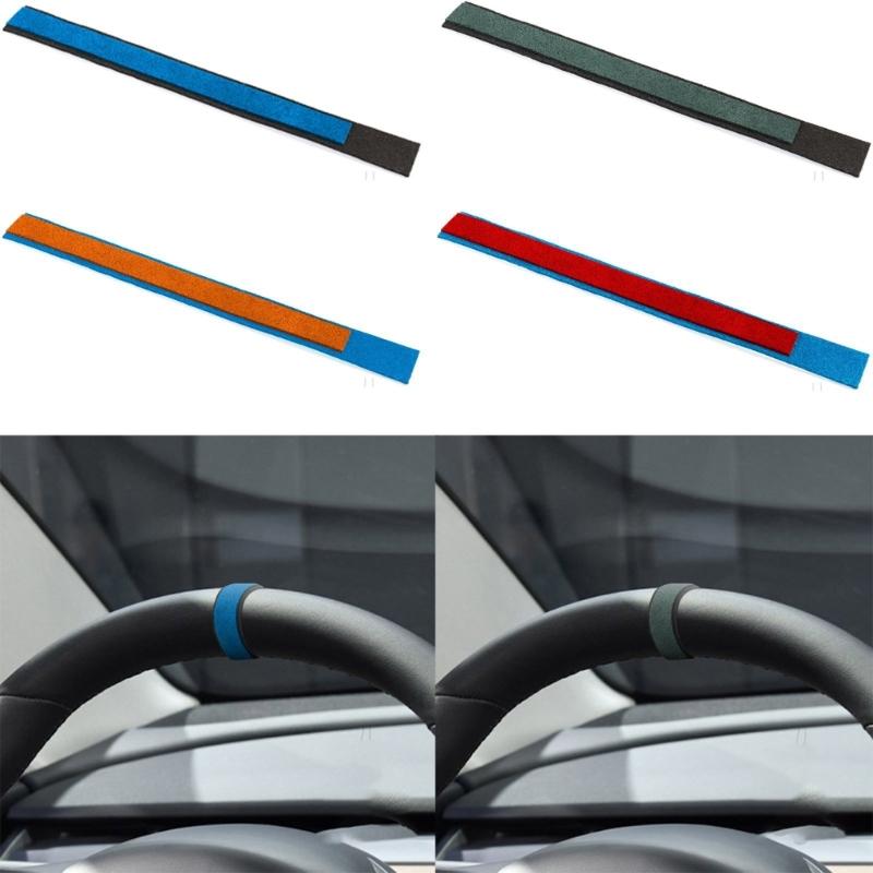 Marcatore di Feedback Durevole Affidabile per Volante Auto Compatibile per Auto 3/Y Linea Centrale Superiore Decorazione Rivestimento Accessori