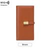Korean Style RFID Anti-theft Women's Ultra-thin Bifold Wallet with Multi-card Slots
