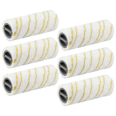 Sada mikrovláknových válečků B69A Pro Karcher FC7 FC5 FC3 FC3D EWM2 Elektrický čistič tvrdých podlah 2.055-007.0/2.055-006.0 Snadná instalace Ye
