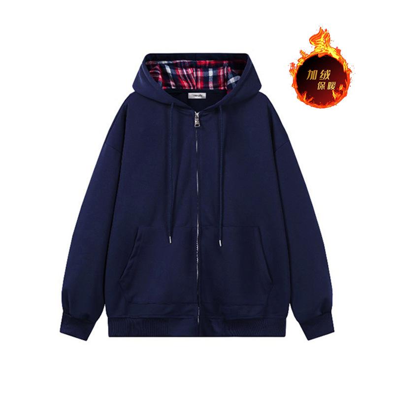 Men'S Autumn And Winter Men'S American High Street Xiaoxiangfeng Fashion Casual Cardigan Sweater Men'S Top