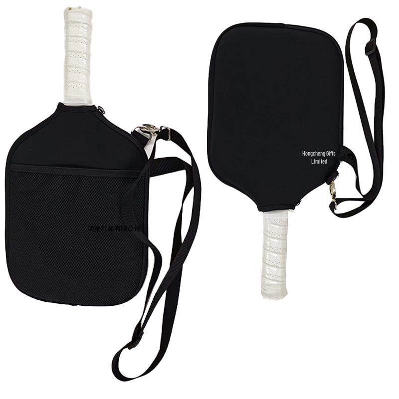 Custodia impermeabile in neoprene per racchetta da pickleball con cerniera anti-caduta