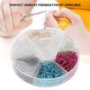 Multiple Colors Jump Rings Plastic Box DIY Findings Set Jewelry Findings  DIY Jewelry Craft