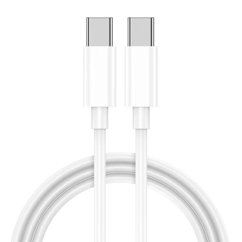 Dual Type-C PD Fast Charging Cable for Huawei & Xiaomi Laptops