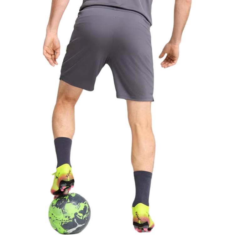 Puma Individual Cup Fashion Comfortable Soft Skin-Friendly Three-Quarter Casual Shorts Men shorts Galaxy-Gray 659897-08