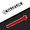 2/4Pcs 3D Aluminum Car Audio Speaker Decorate Badge Sticker for Suzuki Swift SX4 Samurai Sport Jimny Grand Vitara Alto GW250  Splash Swace
