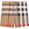 Men Check Swim Shorts Archive Beige 80226471