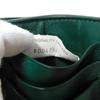 Used 11897 Cassette Card Case 765460 VCQC4 3049 7943 Current RFID IC Chip Maxi Intrecciato Emerald Green Unisex from