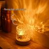 Rotating Ripple Atmosphere Projector: Warm Bedroom Night Light