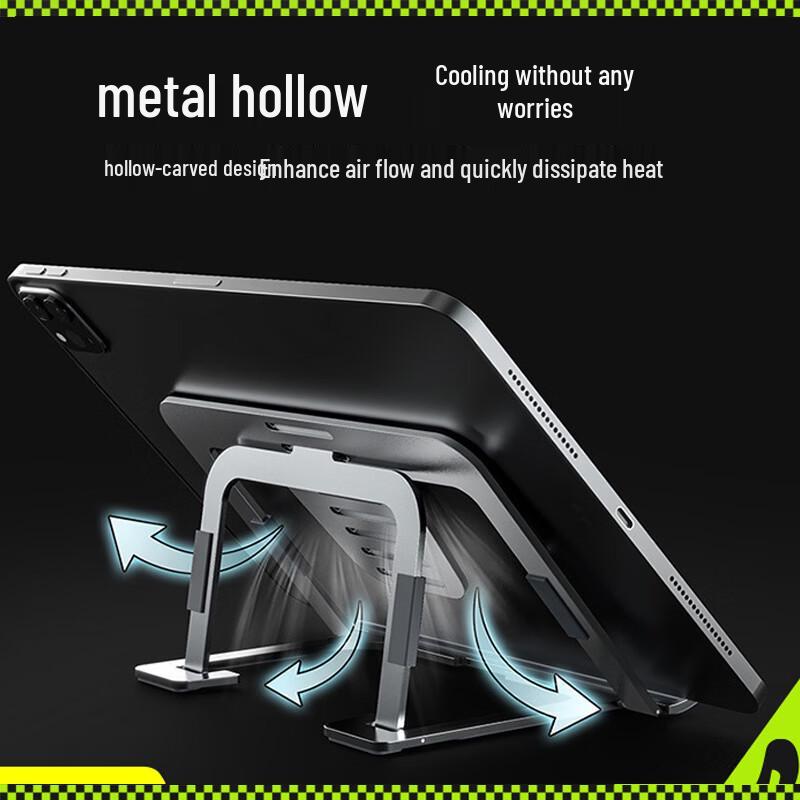 Folding Portable Aluminum Laptop/Tablet Stand