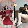 Ancient Style Noblewoman Embroidered Hanfu Lingerie Set