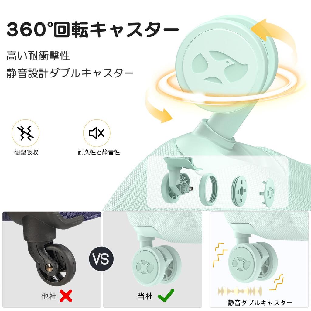 Carry Ultra Hook Double TSA Zipper Business Trip S Size for [MGOB] Case, Suitcase, Carry-on Bag, Cute, Lightweight, Function, Shockproof, Quiet,