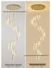 Nordic Loft Luxury Rotating Stairwell Pendant Light
