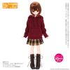 Azone International 1:6er Maßstab Schuhwerk Schnürung Halblange Stiefel Braun Puppen Outfit